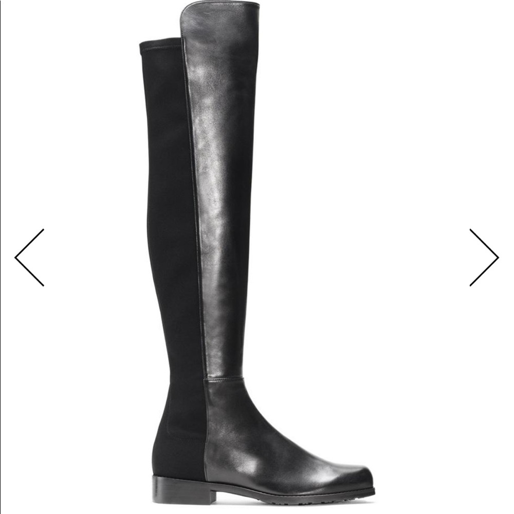 • Stuart Weitzman Nappa Leather 5050 Boots •